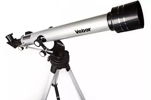 Телескоп Veber F70060TXII в кейсе