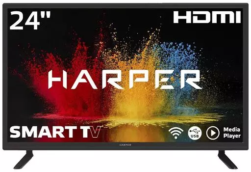 Телевизор HARPER 24R470TS черный