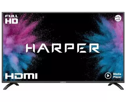Телевизор Harper 43" 43F670T черный