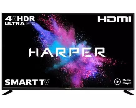 Телевизор Harper 58" 58U750TS черный