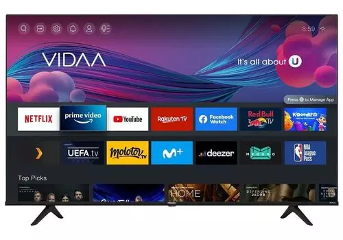 Телевизор Hisense LED 75" 75A6BG черный