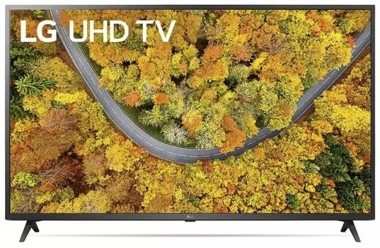 Телевизор LG 50" 50UP76006LC.ADGG черный