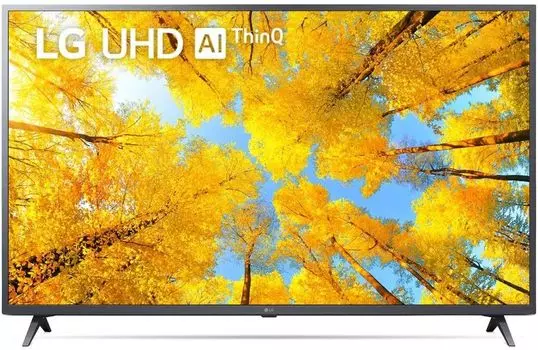 Телевизор LG 55' 55UQ76003LD темный металлик