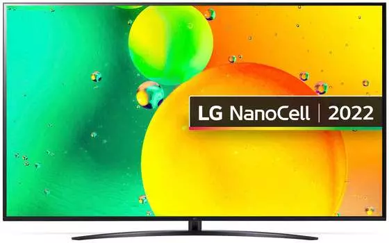 Телевизор LG 65' 65NANO766QA синяя сажа