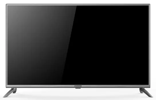 Телевизор Starwind 43" SW-LED43UB403 Салют ТВ стальной