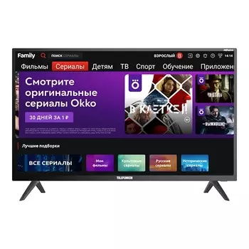 Телевизор Telefunken 31.5" TF-LED32S61T2S