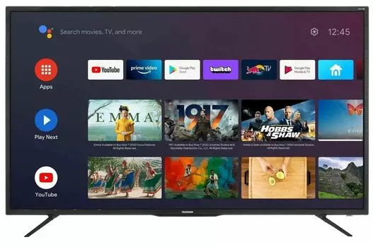 Телевизор Telefunken 55" TF-LED55S12T2SU черный