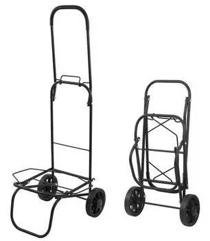 Тележка хозяйственная ИСТОК, складная, пласт. кол., до 60 кг, ТХС60