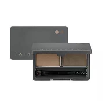 Тени для бровей MISSHA Twin Brow Kit (No.1/Natural Brown) 4.4g