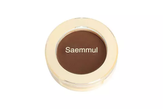 Тени для глаз и бровей The Saem Saemmul Single Shadow (Matte) BR16 Elegant Brown 6 г