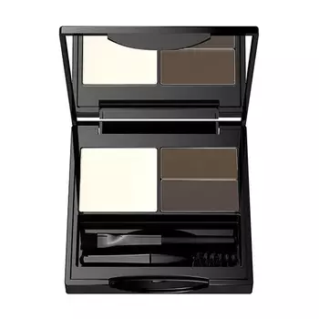 Тени и воск для стилизации бровей Bell Hypo Hypoallergenic Eyebrow Set Тон 02