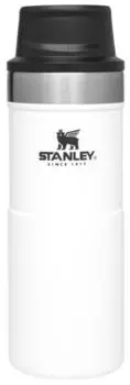 Термокружка Stanley Classic Trigger Action One hand (0,35 литра), белая