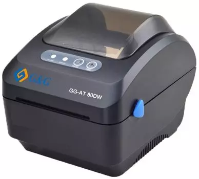 Термопринтер G&amp;G GG-AT-80DW-U (для печ.накл.) стационарный черный