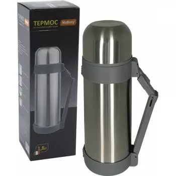 Термос Mallony SF-1800A, 1,80 л, нерж.сталь, широкое горло