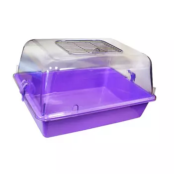 Террариум большой с метал. дверкой прозрачный 42*30,5*22,5 см