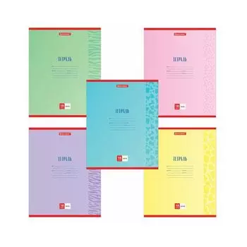 Тетрадь 18 л. BRAUBERG клетка, обложка картон, "РИСУНОЧЕК", 403577 (40 шт.)