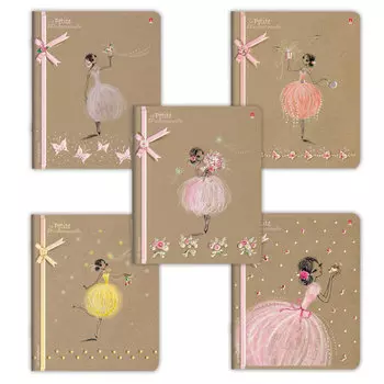 Тетрадь А5, 48 л., АЛЬТ, скоба, клетка, фольга, конгрев, выборочный лак, РОМАНТИЧЕСКОЕ НАСТРОЕНИЕ, 7-48-652, (10 шт.)