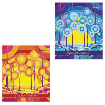 Тетрадь А5, 48 л., BRAUBERG ЭКО, клетка, обложка картон, АБСТРАКЦИЯ, 401285, (30 шт.)