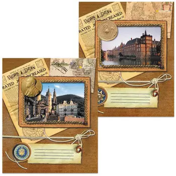 Тетрадь А5, 96 л., BRAUBERG ЭКО, клетка, обложка картон, ТЕТРАДЬ, 401290, (21 шт.)