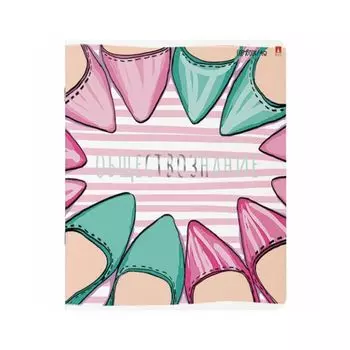 Тетрадь предметная GIRLS ONLY 48л., Soft Touch, фольга, ОБЩЕСТВОЗНАНИЕ, клетка, АЛЬТ, 7-48-1102/12 (20 шт.)