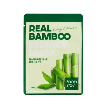 Тканевая маска для лица с экстрактом бамбука Real Bamboo Essence Mask