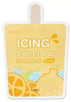 Тканевая маска с экстрактом мандарина A'PIEU Icing Sweet Bar Sheet Mask Hanrabong