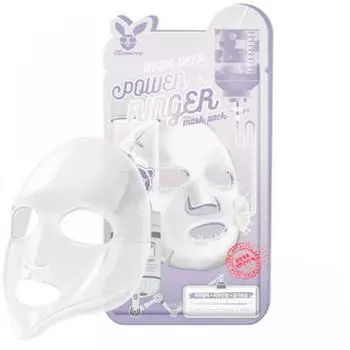 Тканевая маска с молочными протеинами Elizavecca Deep Power Ringer Mask Pack Milk