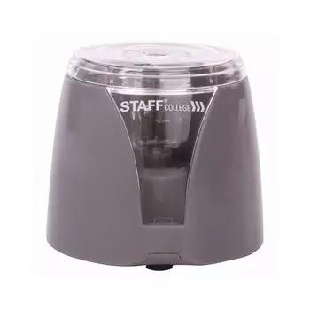 Точилка электрическая STAFF "College", питание от 2 батареек AA, 229606