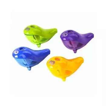 Точилка ЮНЛАНДИЯ "Морской котик", с контейнером, пластиковая, корпус ассорти, 228463 (12 шт.)