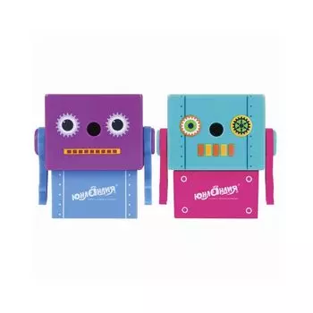 Точилка механическая ЮНЛАНДИЯ "I-Robot", корпус ассорти, 228484