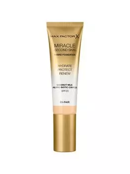 Tональная основа Max Factor Miracle Second Skin Тон 01 fair