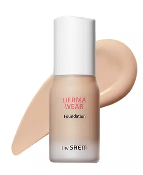 Тональная основа The Saem Derma Wear Foundation 02 Natural Beige 30 мл