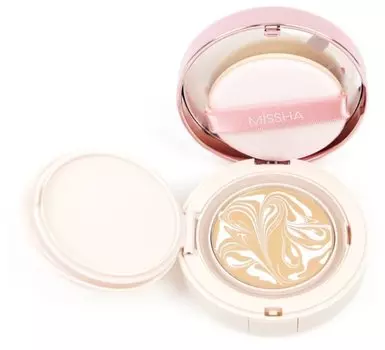 Тональное средство-кушон MISSHA Glow Ampoule Pact SPF50/PA+++ (No.21) 12g