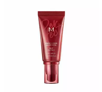 Тональный BB крем MISSHA M Perfect Cover BB Cream Rx [No. 17 Bright Beige] 50ml
