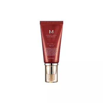 Тональный крем MISSHA M Perfect Cover BB Cream SPF42/PA+++ (No.21/Light Beige) 50ml