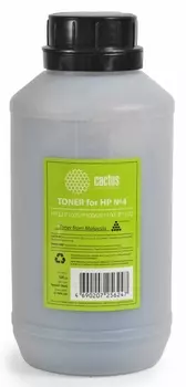 Тонер Cactus CS-THP4-120 черный флакон 120гр. для принтера HP LJ P1005/P1006/P1100/P1102