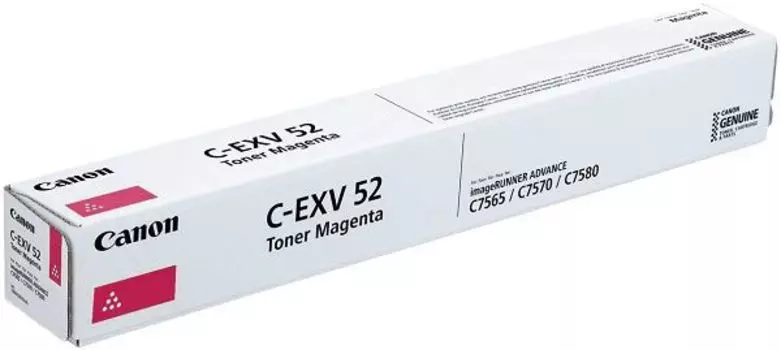 Тонер Canon C-EXV52 M (1000C002) пурпурный