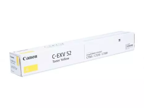 Тонер Canon C-EXV52 Y (1001C002) желтый
