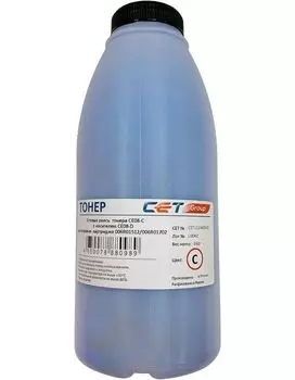 Тонер Cet CE08-C/CE08-D CET111040360 голубой бутылка 360гр. (в компл.:девелопер) для принтера Xerox AltaLink C8045/8030/8035; WorkCentre 7830