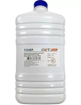 Тонер Cet NF6C/NF6D CET8521C-514 голубой бутылка 514гр. (в компл.:девелопер) для принтера Konica Minolta Bizhub C224/284/364