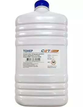 Тонер Cet NF6M/NF6D CET8521M-514 пурпурный бутылка 514гр. (в компл.:девелопер) для принтера Konica Minolta Bizhub C224/284/364