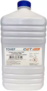 Тонер Cet TF8C/TF8D CET7496-463 голубой бутылка 463гр. (в компл.:девелопер) для принтера Canon C3325i/3330i/3320