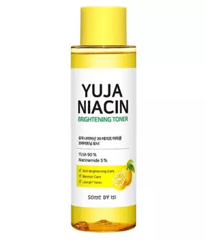 Тонер для лица для сияния кожи с экстрактом юдзу и ниацинамидом Some By Mi Yuja Niacin 30 Days Miracle Brightening Toner, 150 мл