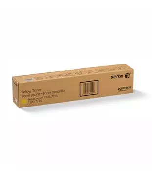 Тонер картридж 006R01458 для Xerox WC 7120/7125/7220/7225, желтый, 15000 стр (эквивалент артикулу 006R01462), нужен чип