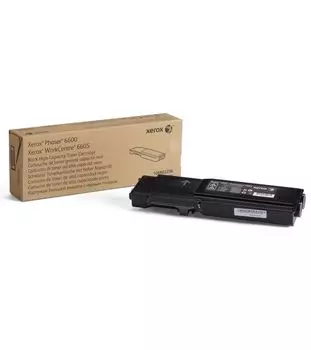 Тонер-картридж 106R02232 для XEROX Phaser 6600/WorkCentre 6605 Black, 8000 стр., (эквивалент артикулу 106R02236), нужен чип