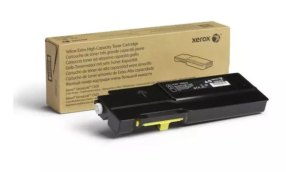 Тонер -картридж 106R03529 экстра повышенной емкости для Xerox Versalink C400/ C405 желтый , 8000 стр (аналог.артикулу 106R03533), нужен чип