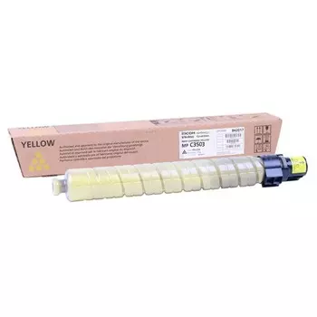 Тонер-картридж Aficio MP C3003/C3503 тип MP C3503 желтый (18K)
