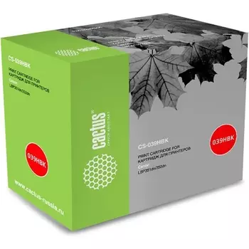 Тонер Картридж Cactus CS-039HBK черный (25000стр.) для Canon LBP 351x i-Sensys /352x i-Sensys