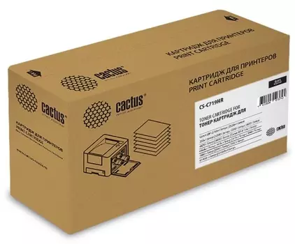 Тонер Картридж Cactus CS-C719H-MPS черный (8000стр.) для Canon MF5840dni-Sensys/MF5880dni; LBP6300i/