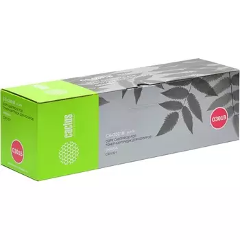 Тонер Картридж Cactus CS-O301BK черный для Oki C301/321 (2200стр.)